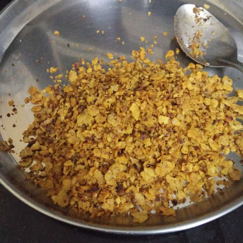 Soya Chapati Poha