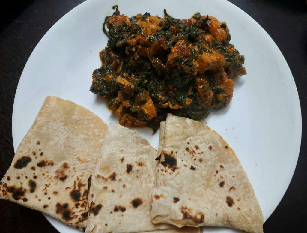 Palak(Spinach) Chicken