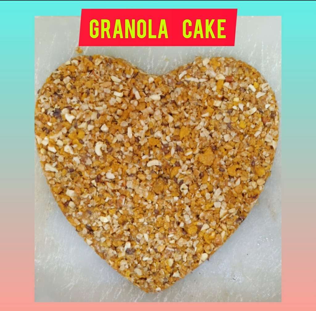HEALTHY GRANOLA CAKE.......