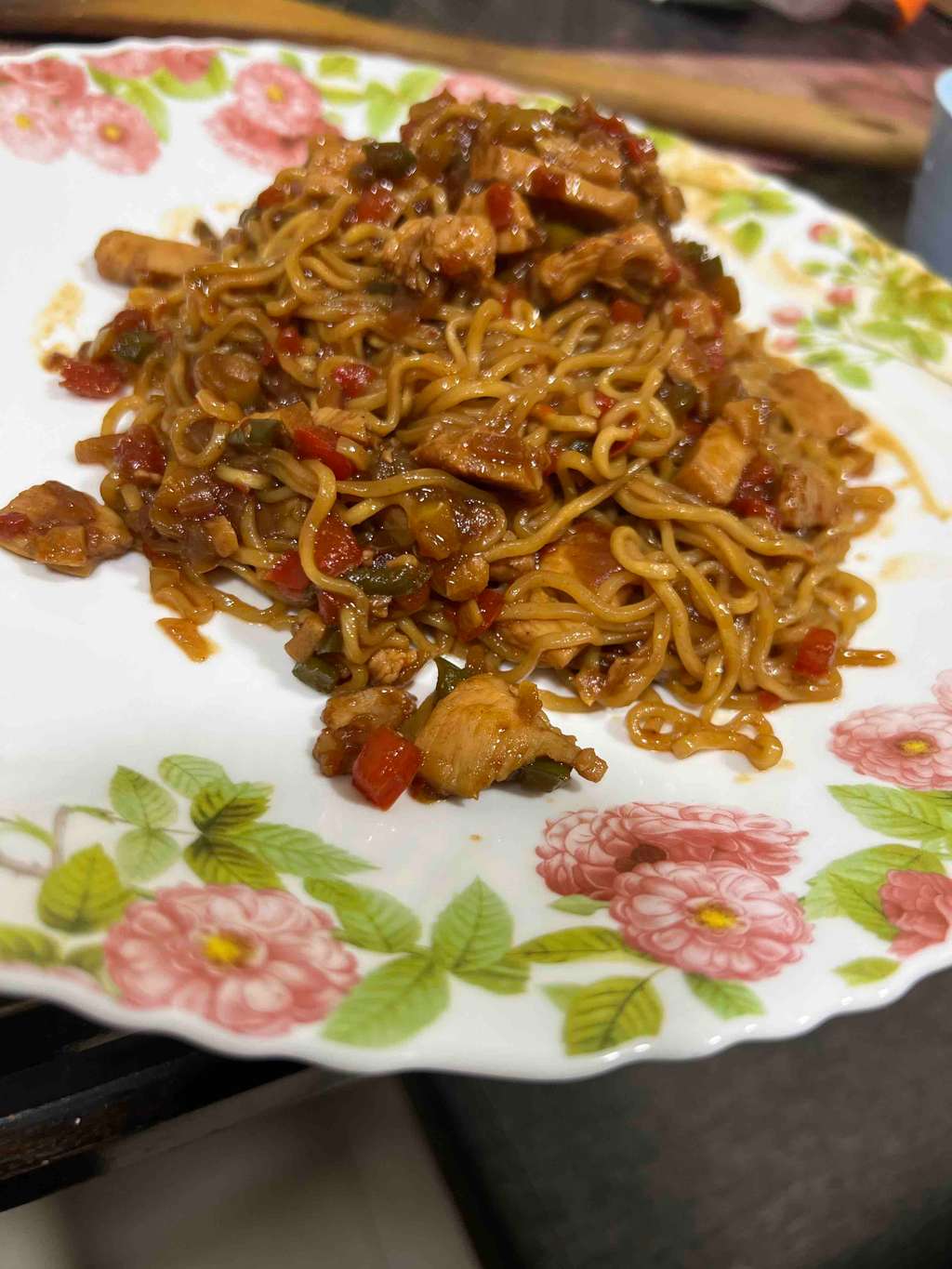 chicken noodles