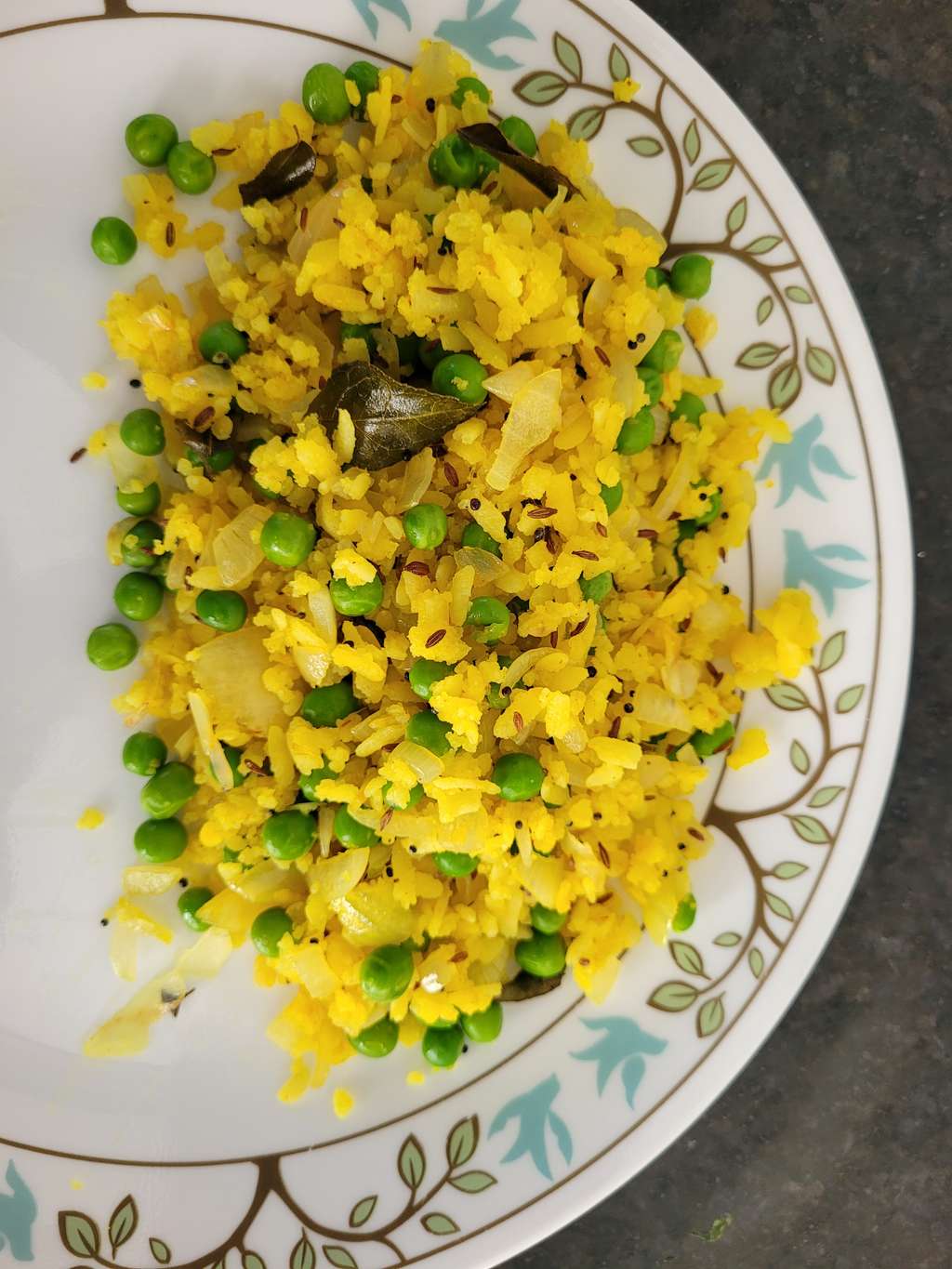 mix vegetable poha (pauva)