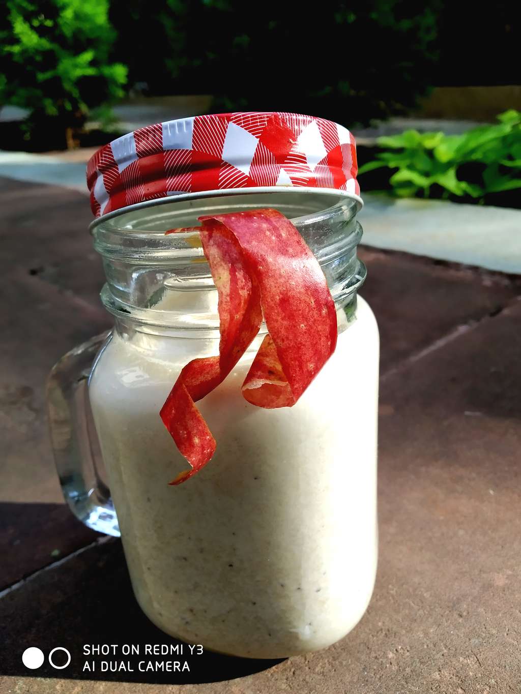 Apple 🍎 protein smoothie 