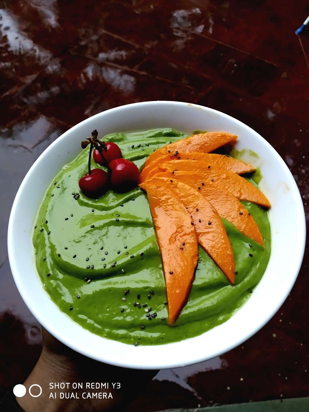 Mango🥭 & Avocado🥑 smoothie bowl🥣