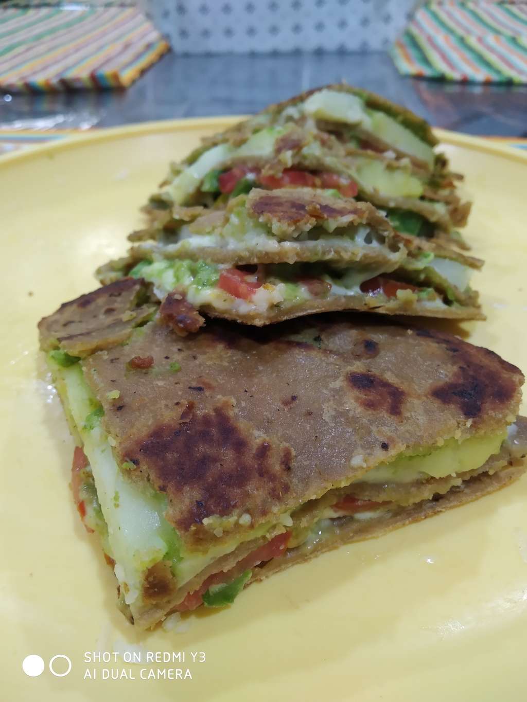 Soya Chapatti Sandwich 