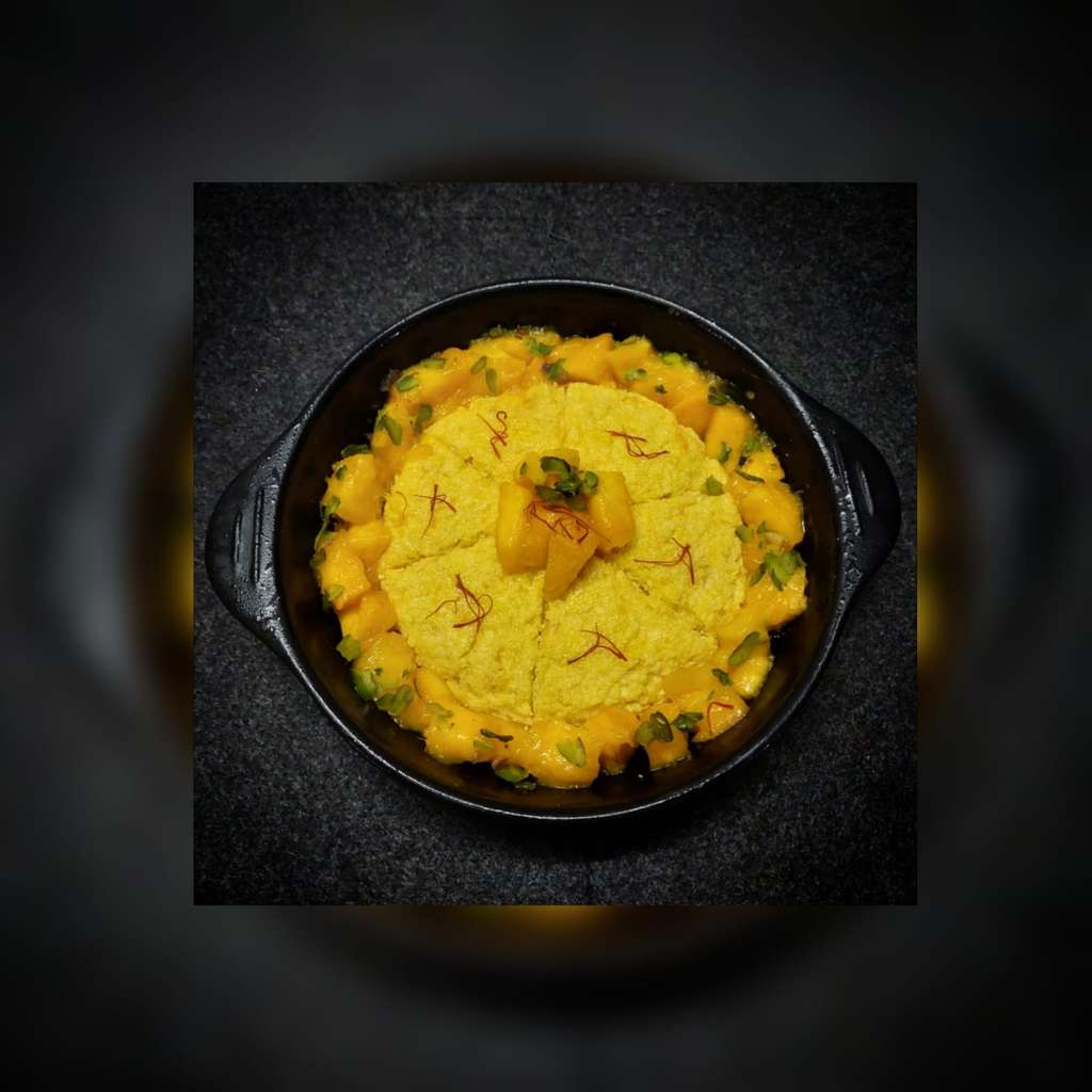 #FITTRMasterchef Mango Whey Cheesecake 