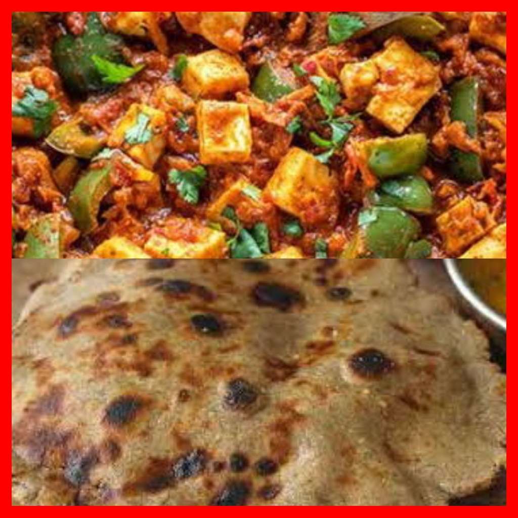 #FITTRMasterchef2 
Paneer capsicum Shahi  style , with soya roti
