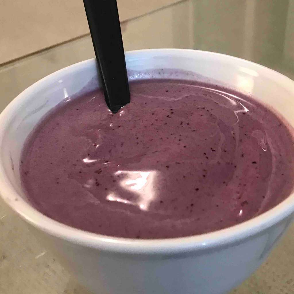 Banana Berry Whey icecream