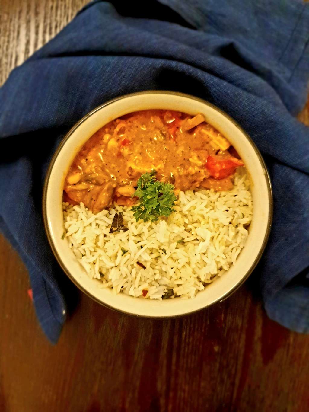 Peri Peri gravy with paneer