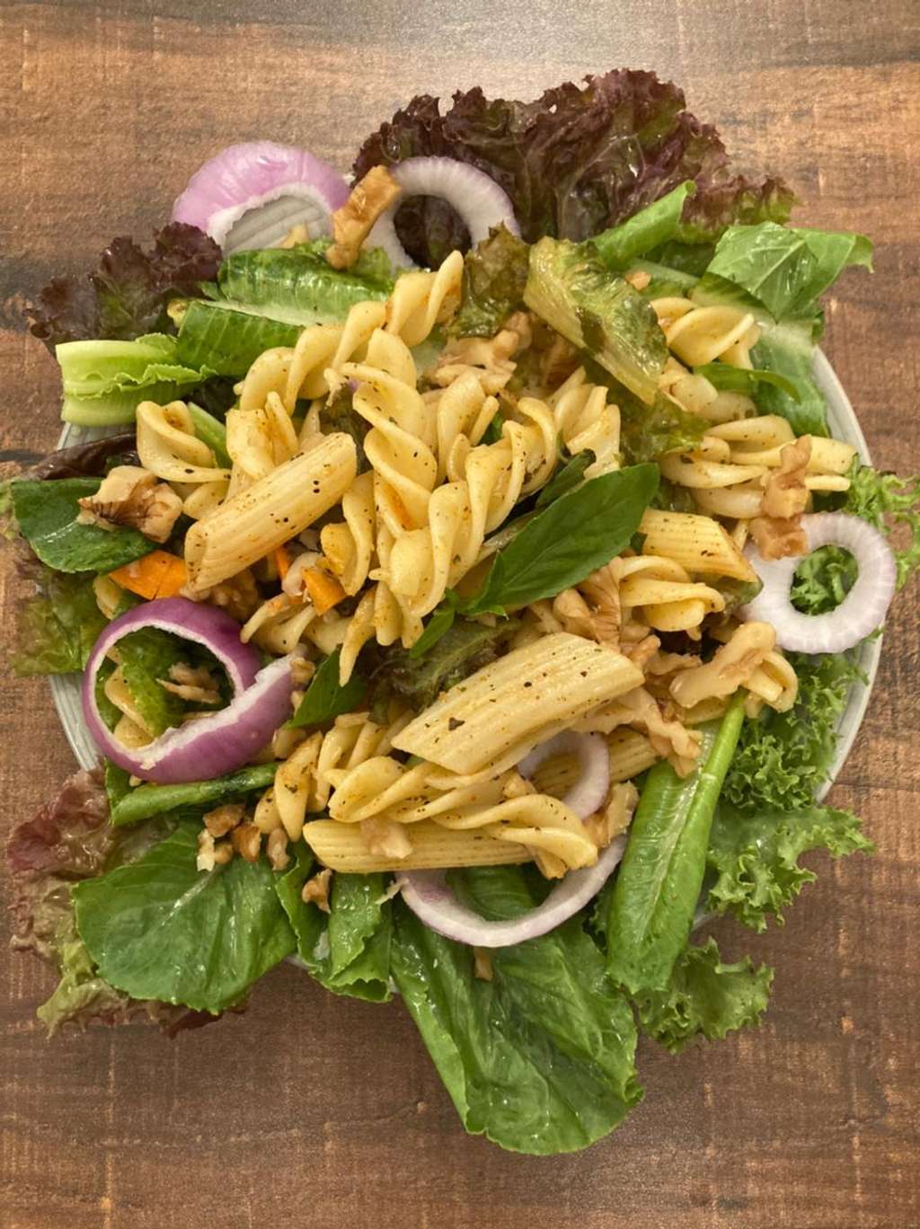 Salad with pasta