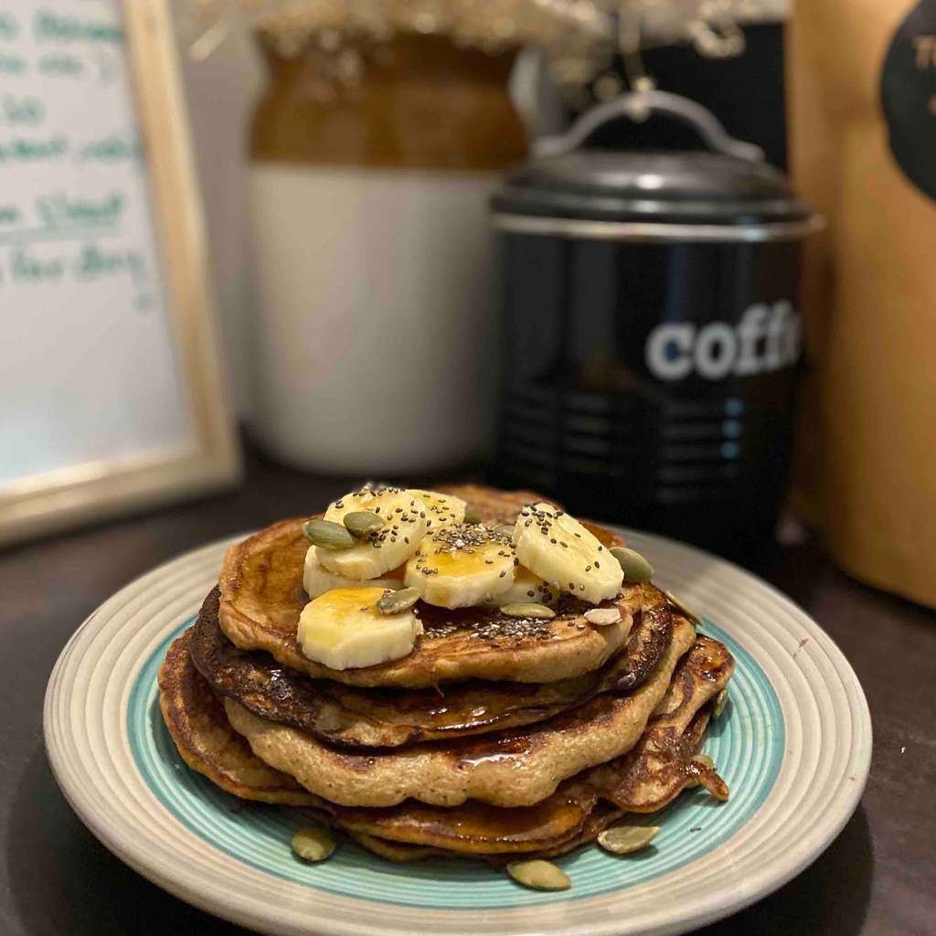 Oats Banana Pancakes 