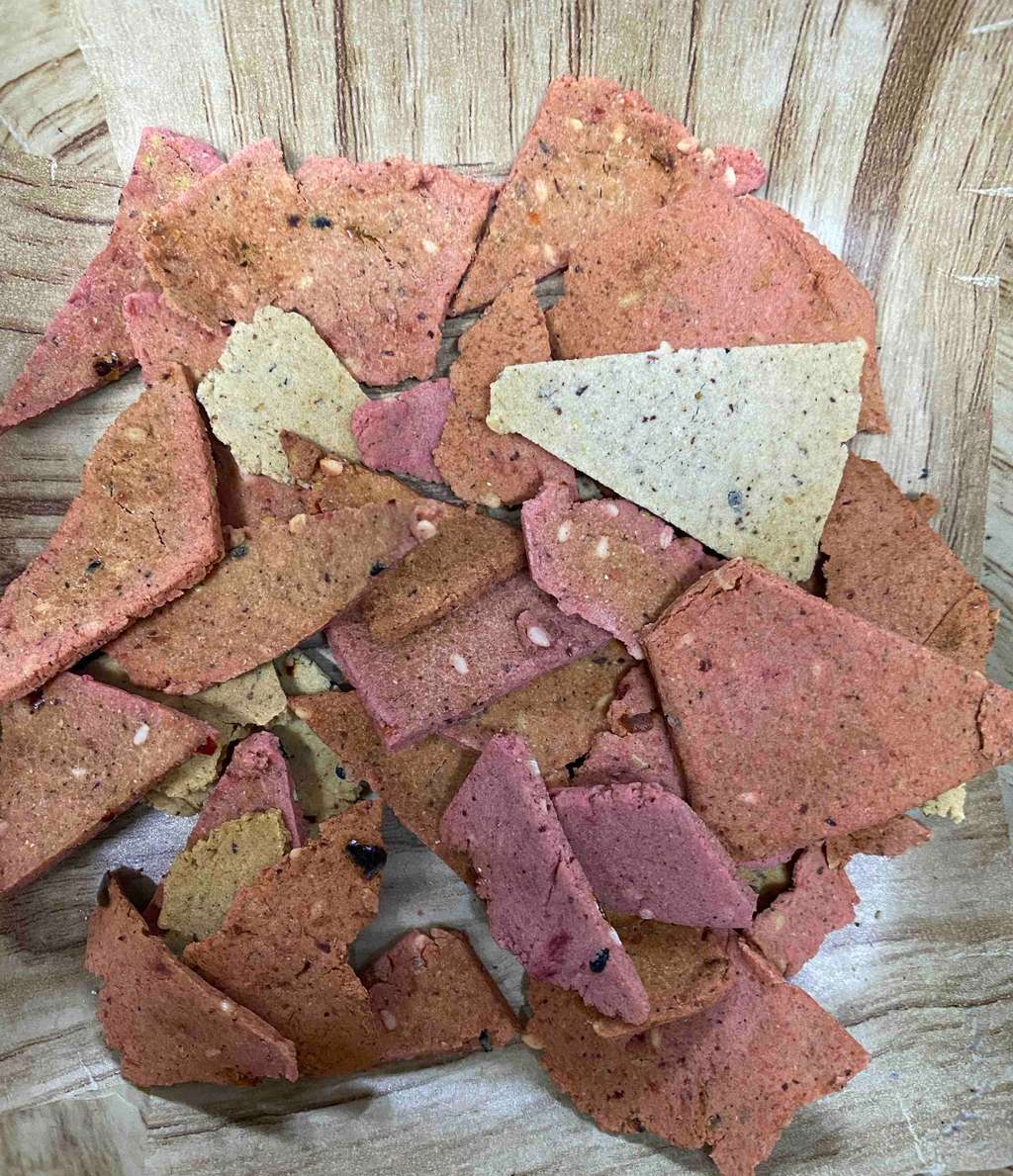sorghum protein crackers
