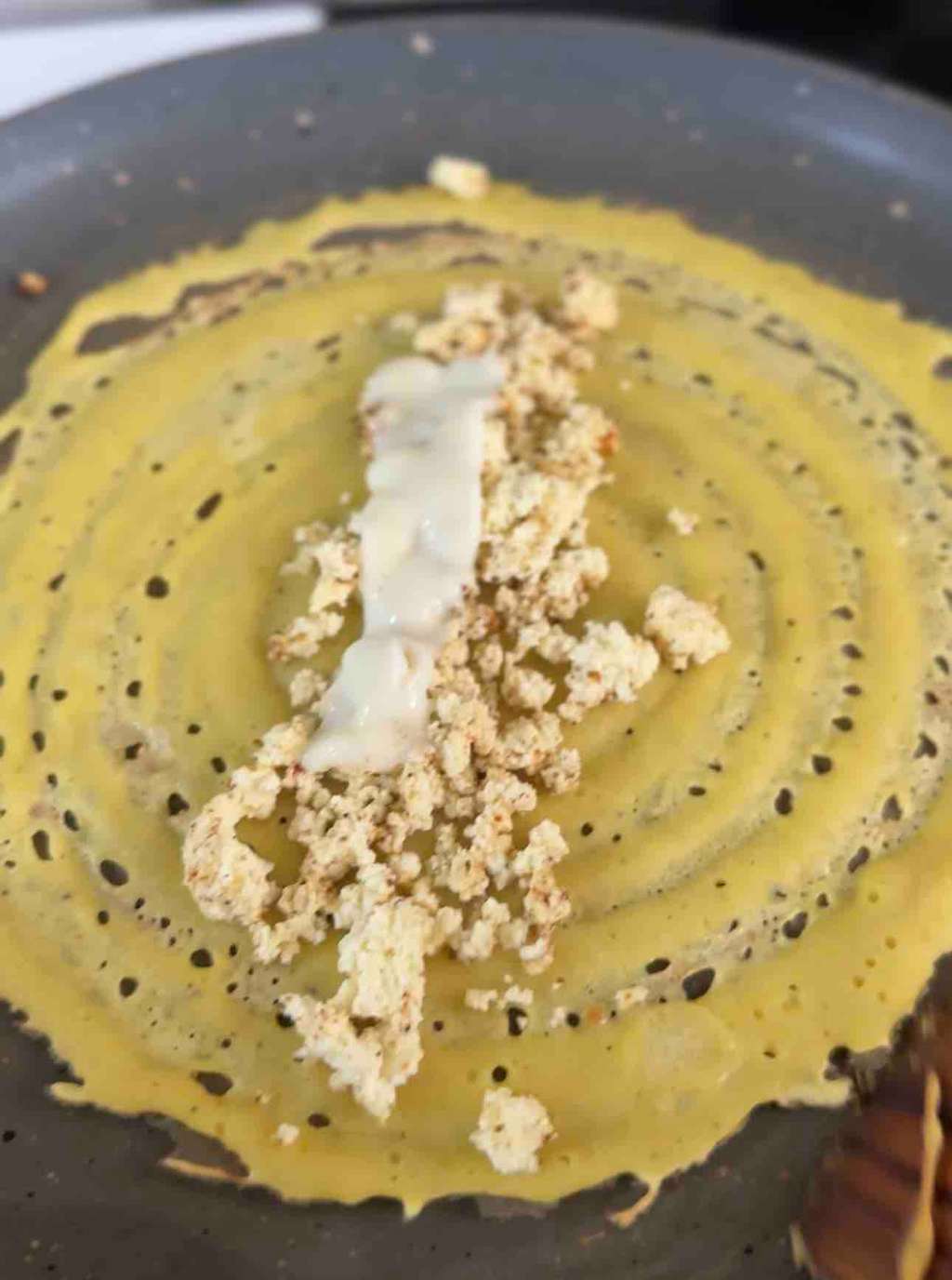 Paneer Besan Chilla 