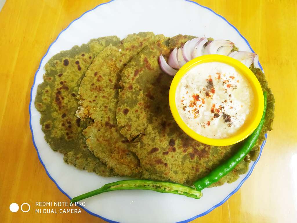Soya Mooli Paratha