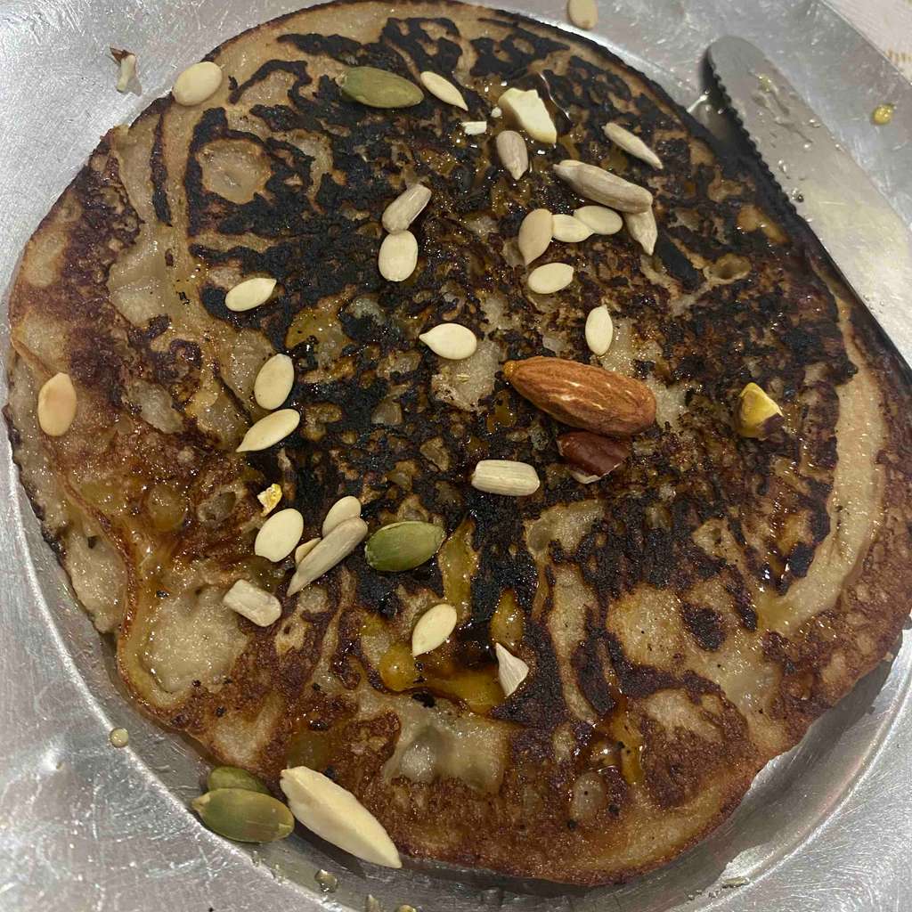 banana pancakes without egg