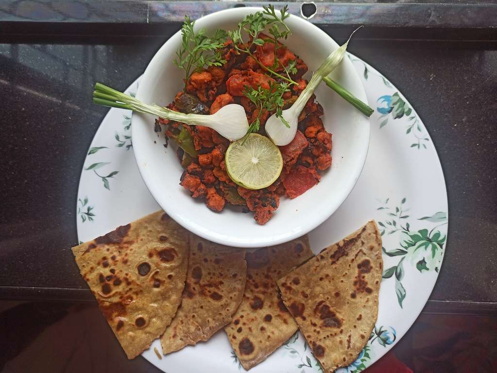 Tawa Soya Chunks/Soya Tikka 
