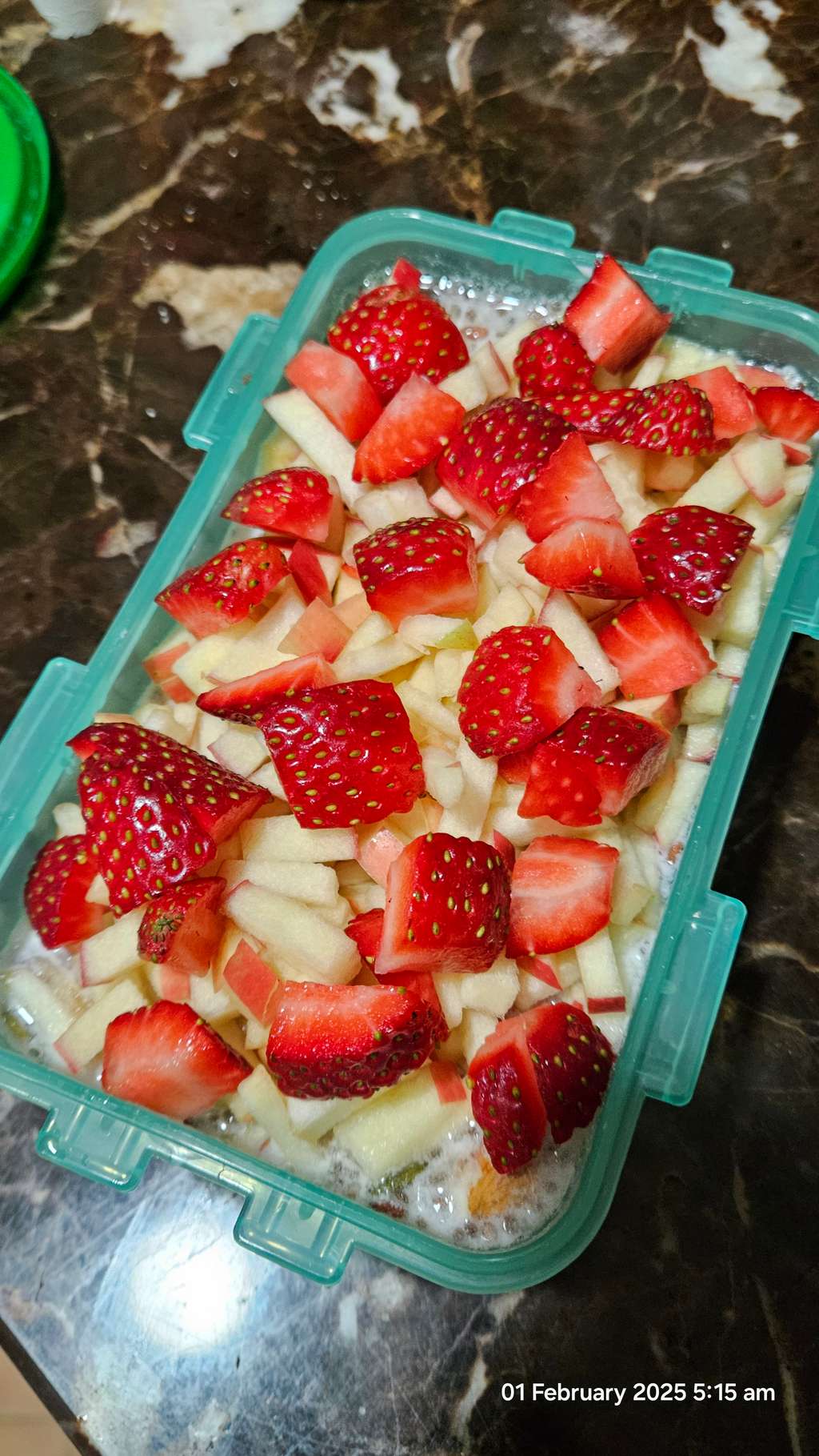 Curd Seed Pudding with Fruits (Yogurt)