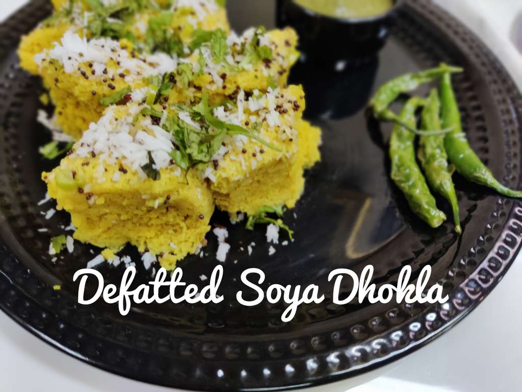 Defatted Soya Dhokla