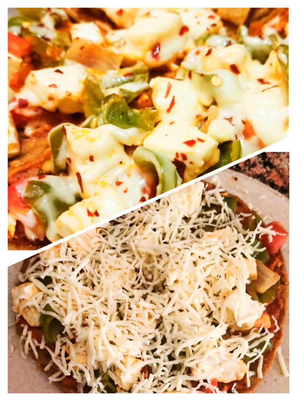 Soya Paneer Pizza
