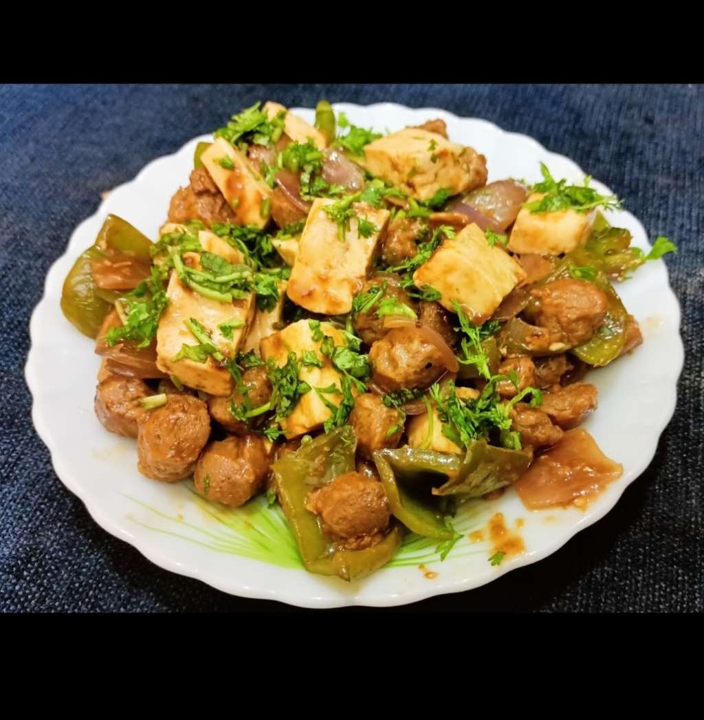 Soya Paneer Chilli