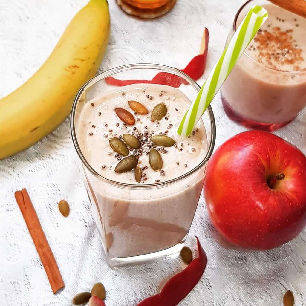 Banana Berry Whey Smoothie