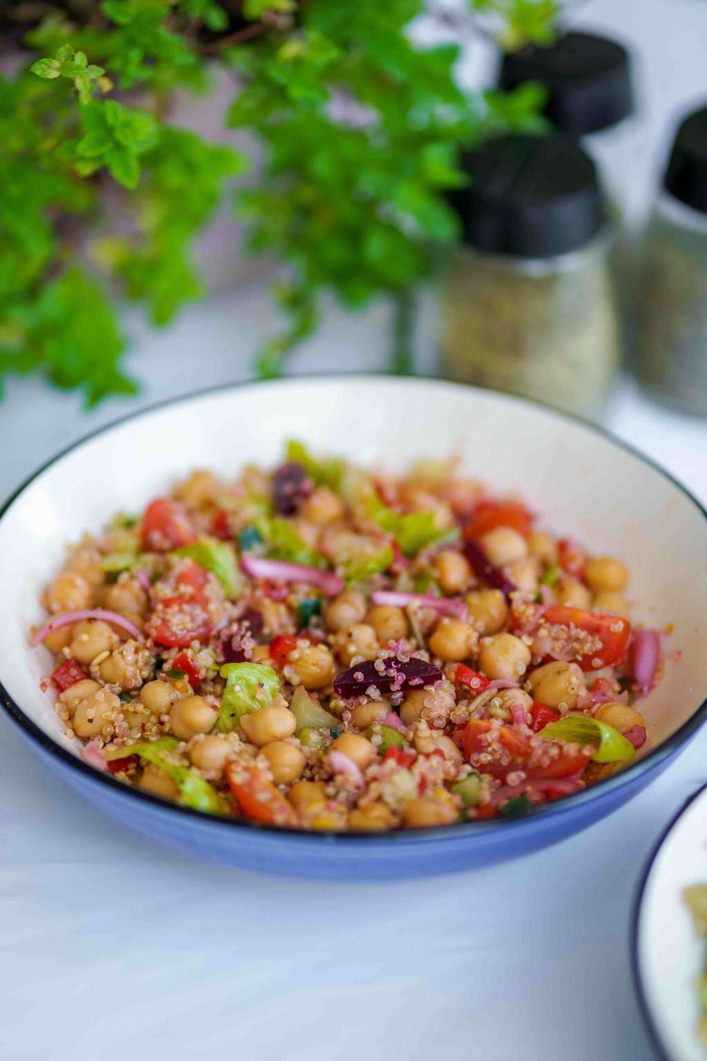 Chickpea Quinoa salad 