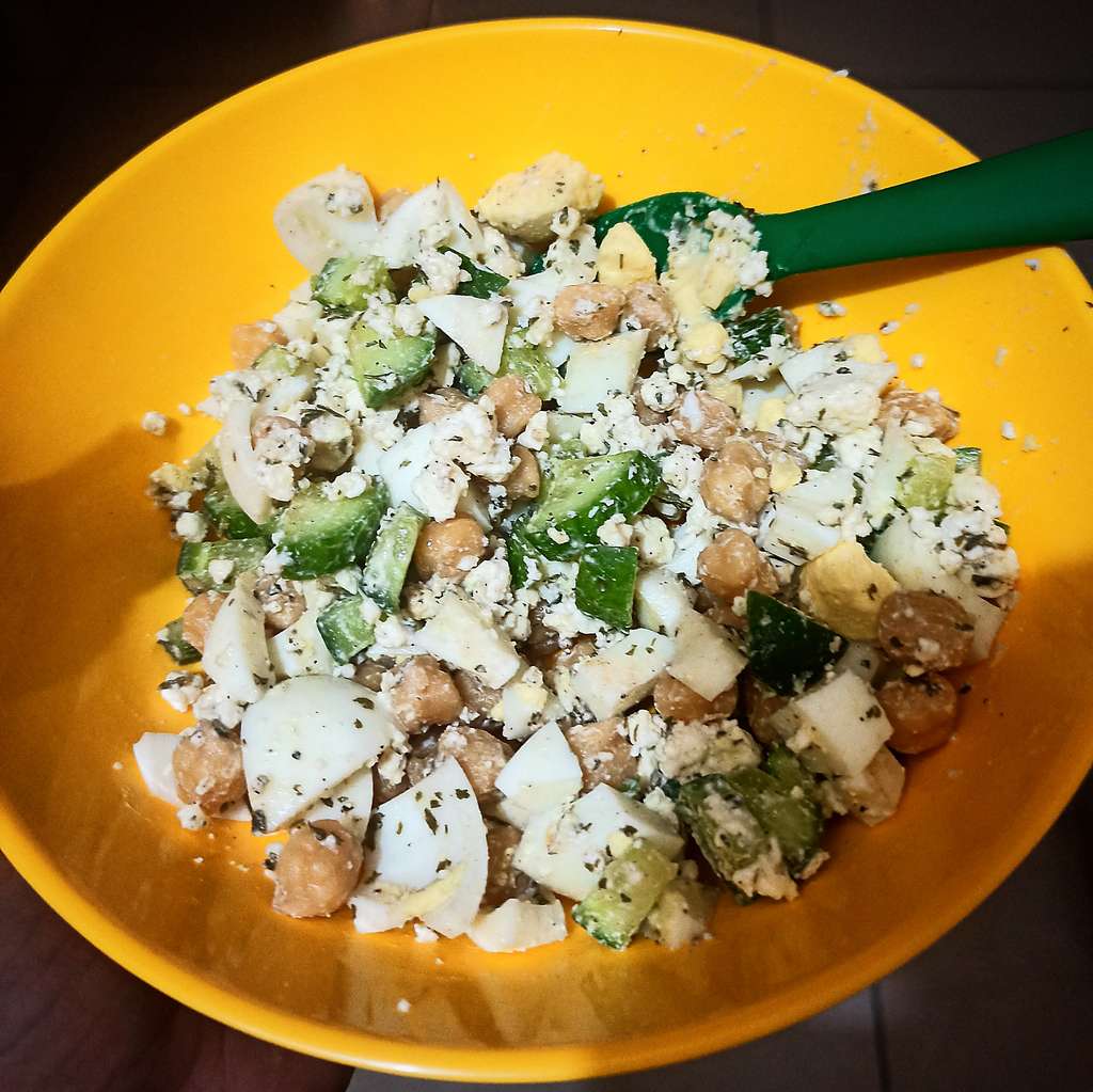 Chickpea Feta Bowl