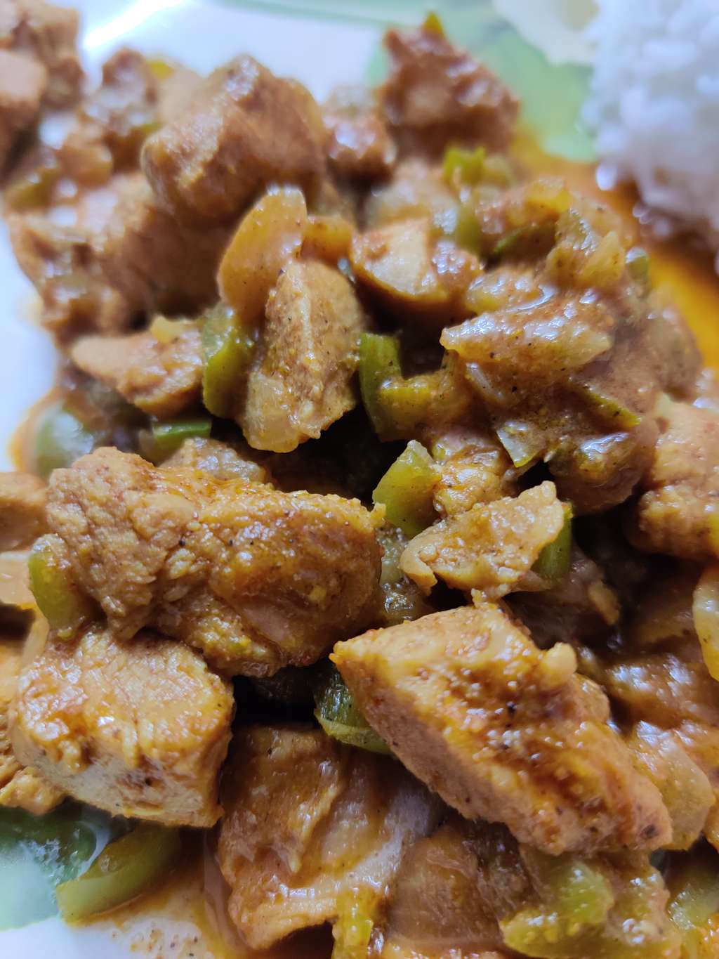 Capsicum Chicken Curry