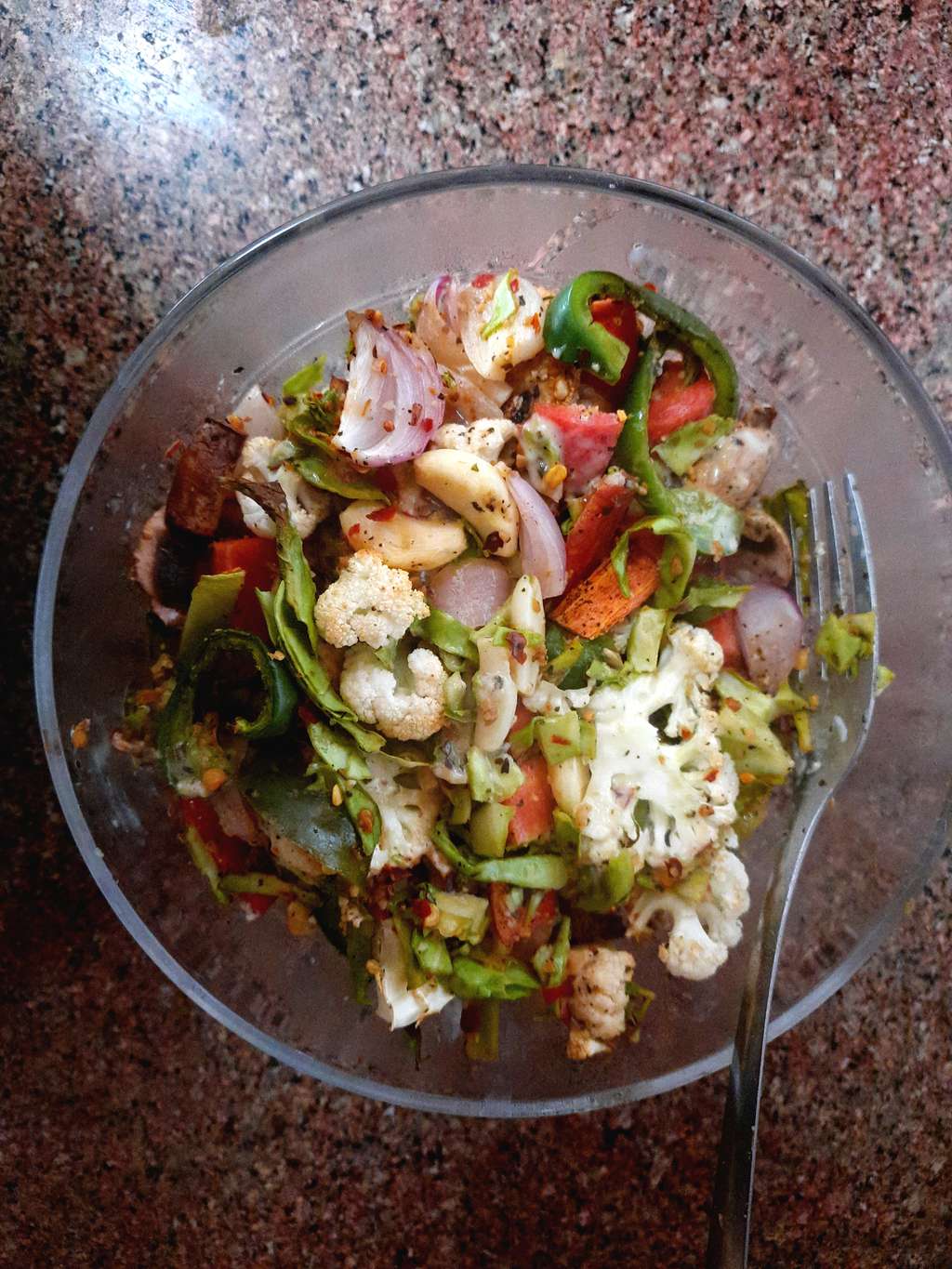 cheesy veggies