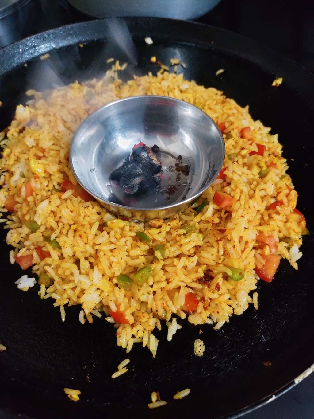 Smokey tawa pulao