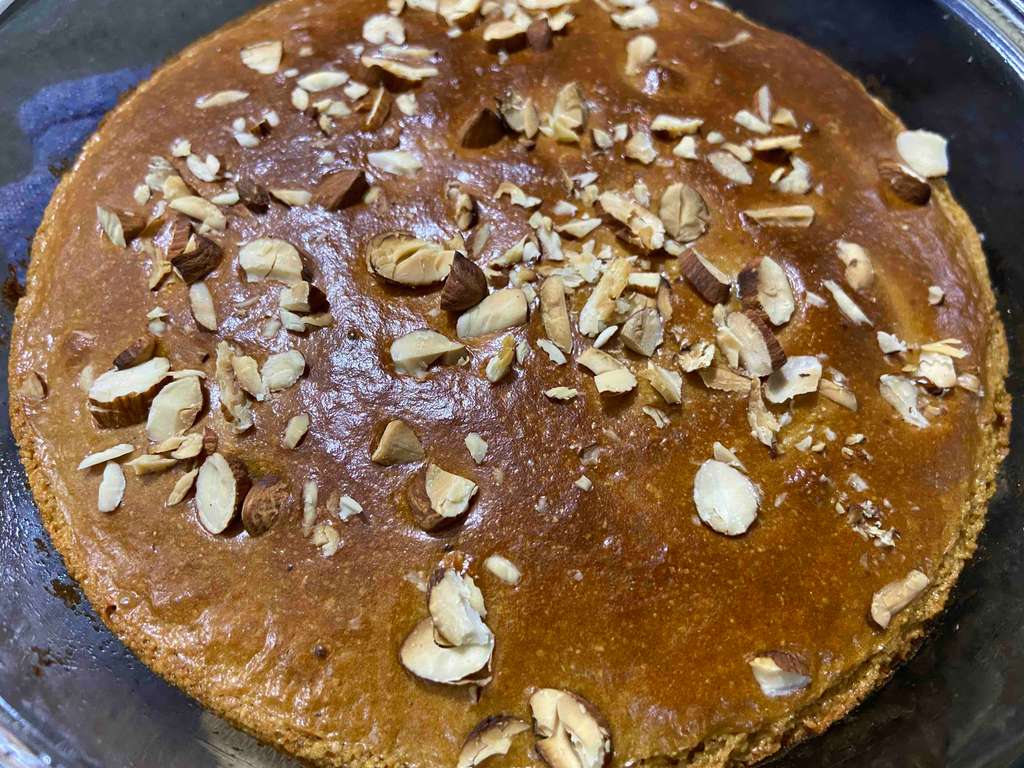Oats-Whey Protein Cake