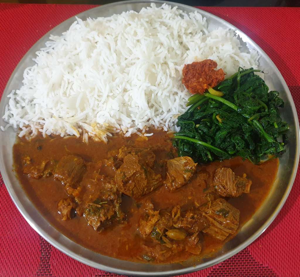 Mutton Korma & Rice