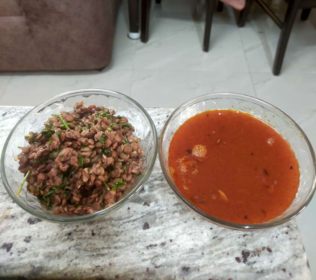 Horse gram kosambari and rasam😋