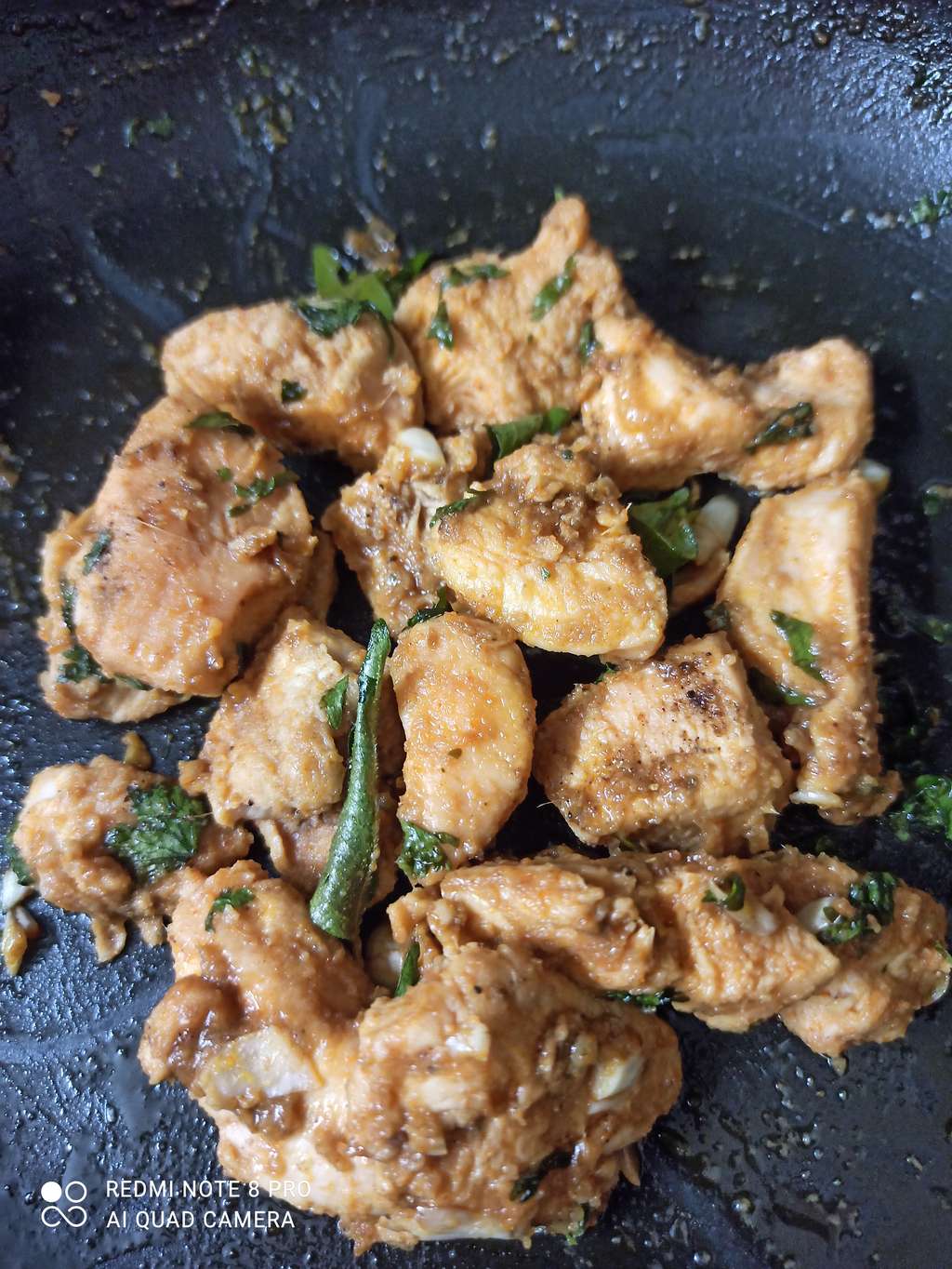 Chicken in Worcester sauce