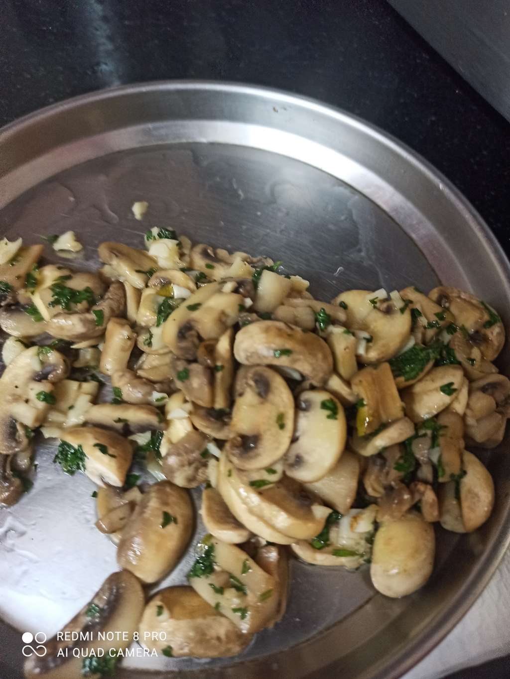 Butter Garlic Mushrooms