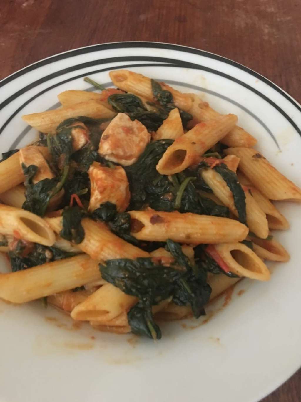 Chicken & Spinach Pasta