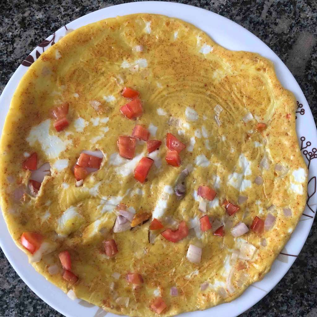 egg omelette without oil