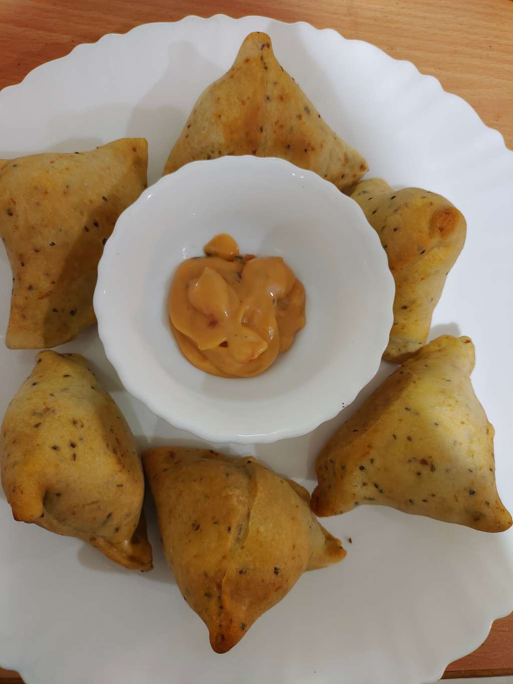 Baked Soya  Samosa