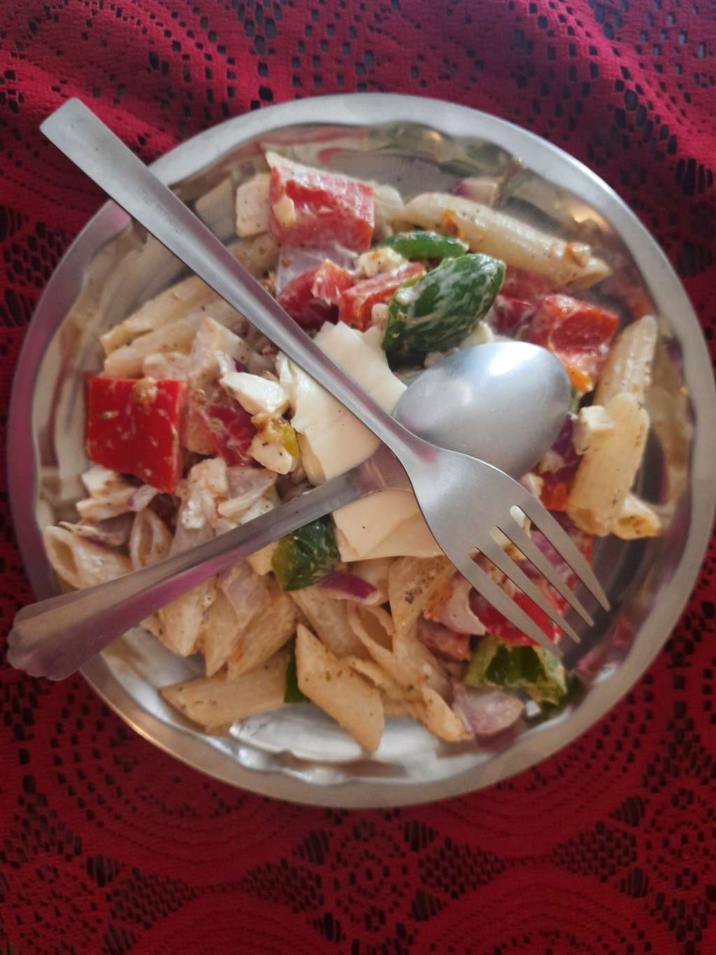 white sauce pasta 