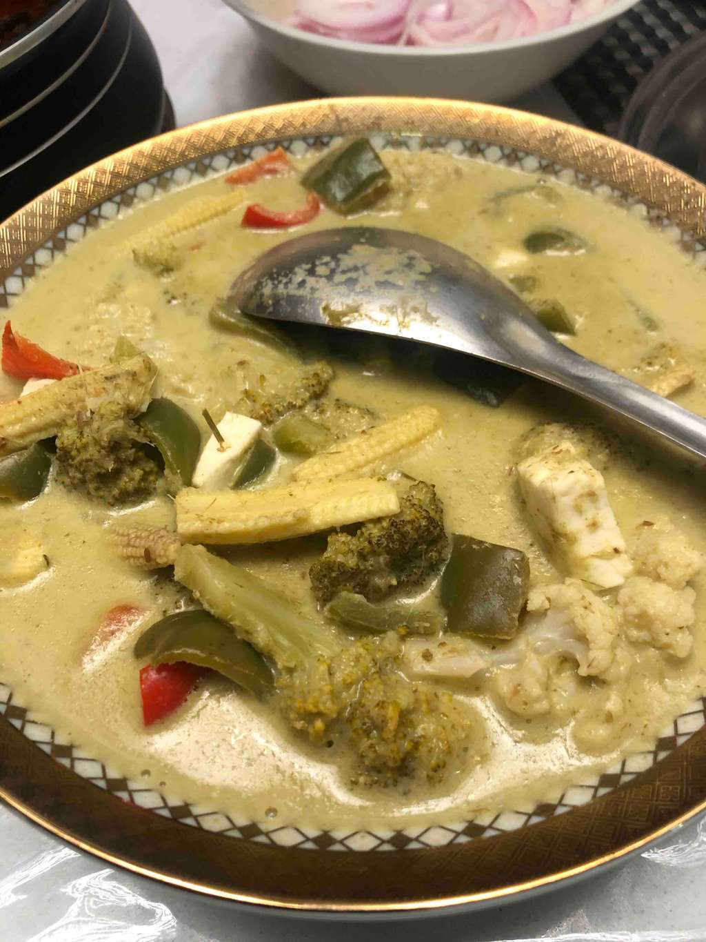 Veg Thai Green curry