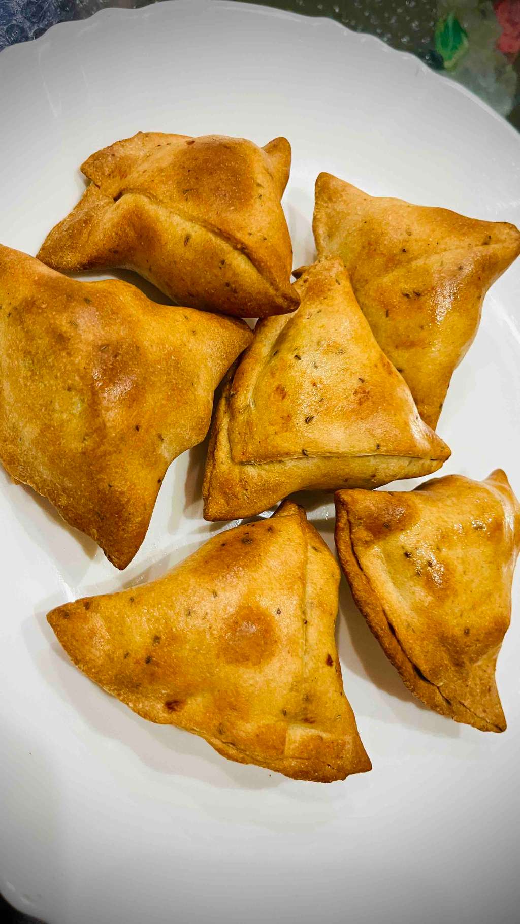 Air Fried Whole Wheat Samosa