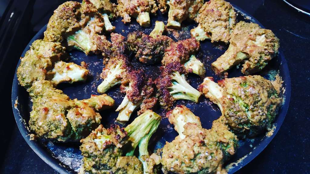 creamy garlic broccoli