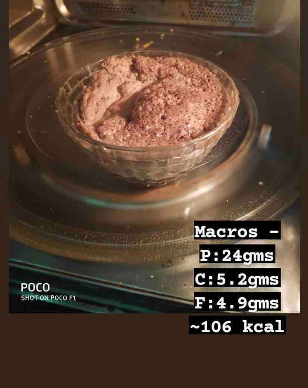 Low Carb , High Protein Cupcake 