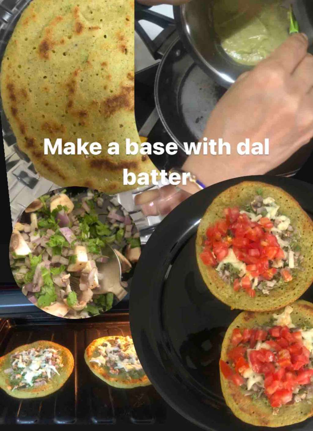 MOONG DAL PIZZA