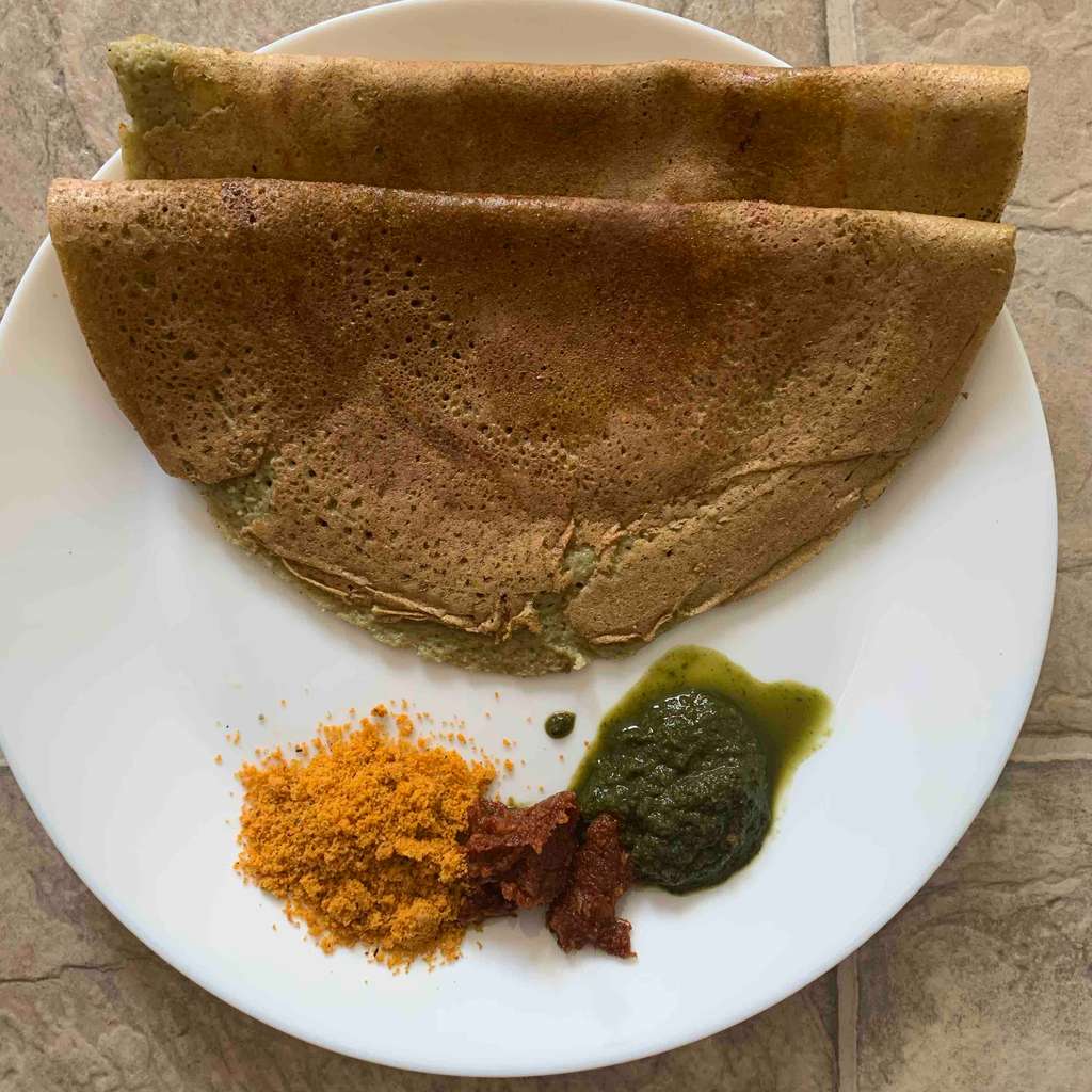 Green dosa