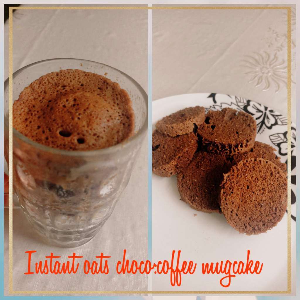 Instant Oats ChocoCoffee Mugcake