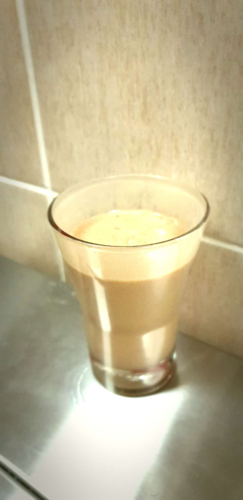 Chocolate &  mango protein smoothie