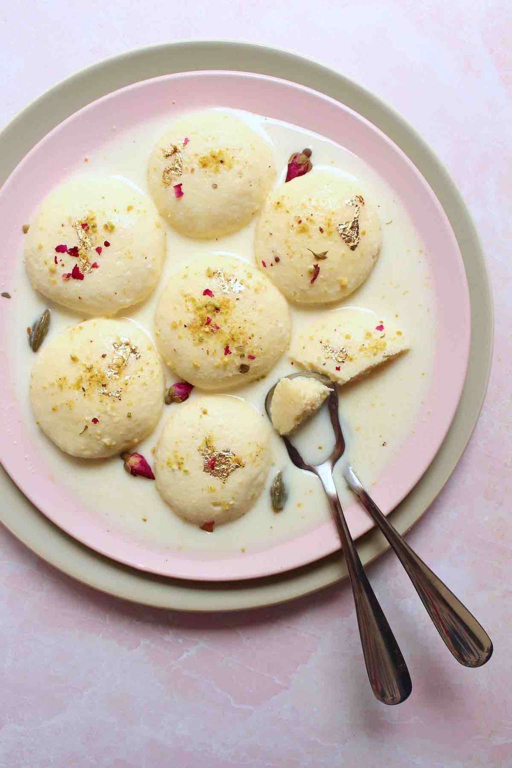 High-Protein Low-Fat Rasmalai
