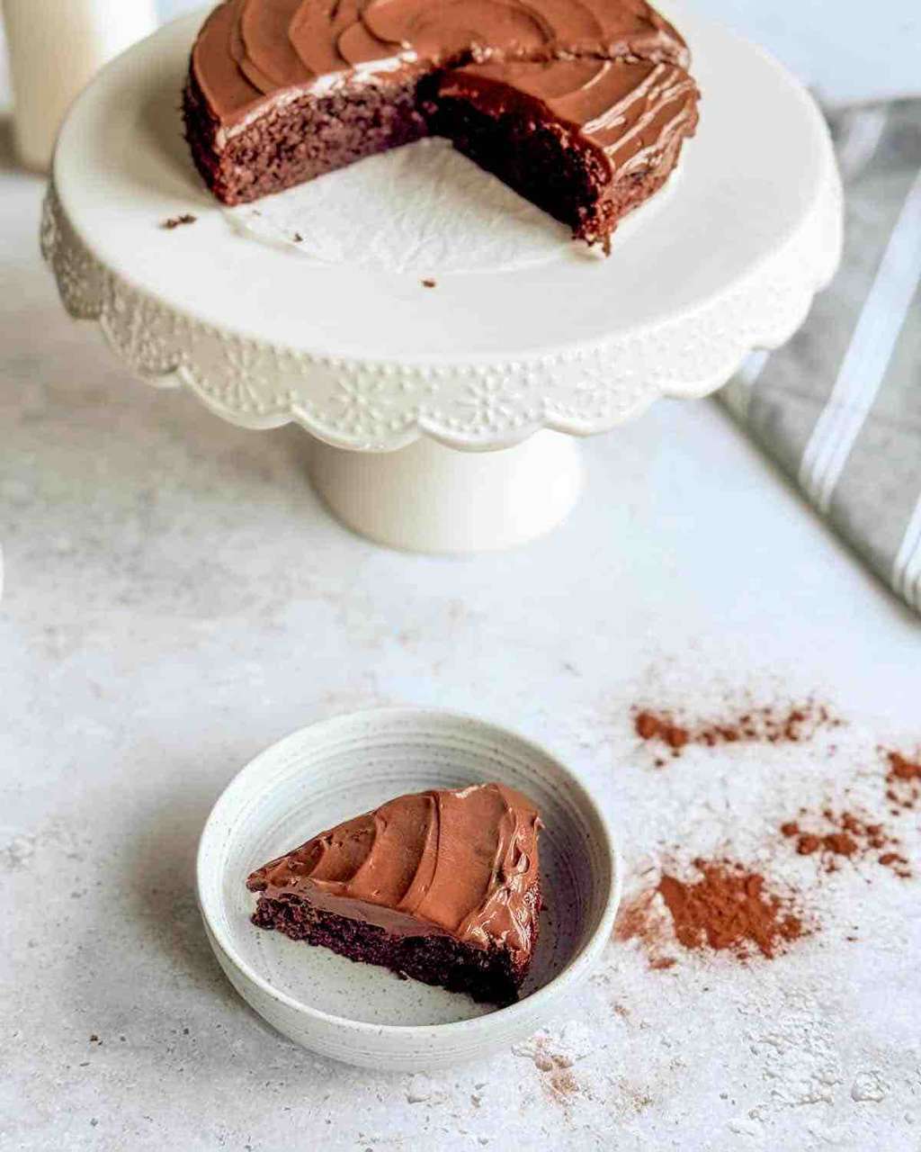 My Special Low-Calorie Chocolate Cake 🙋🏻‍♀️