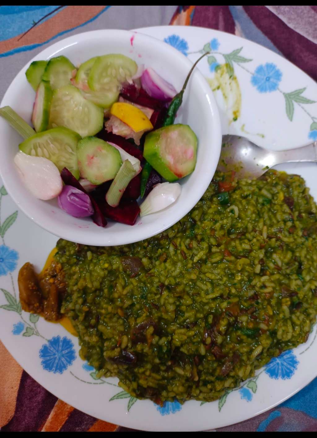 Palakh Khichdi 