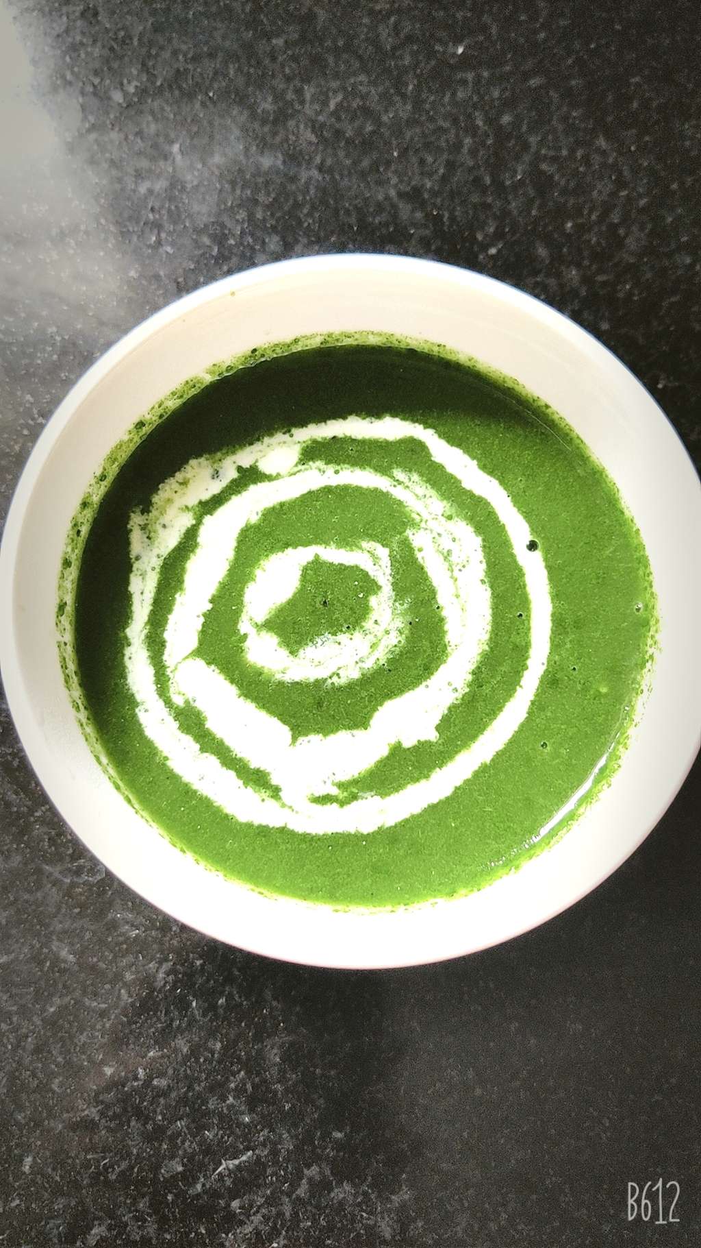 Spinach soup